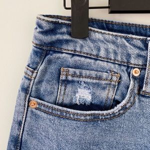 WILD FABLE | High Rise Stovepipe Blue Jean